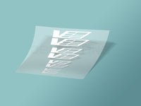 High-Quality Custom Brake Caliper Stickers