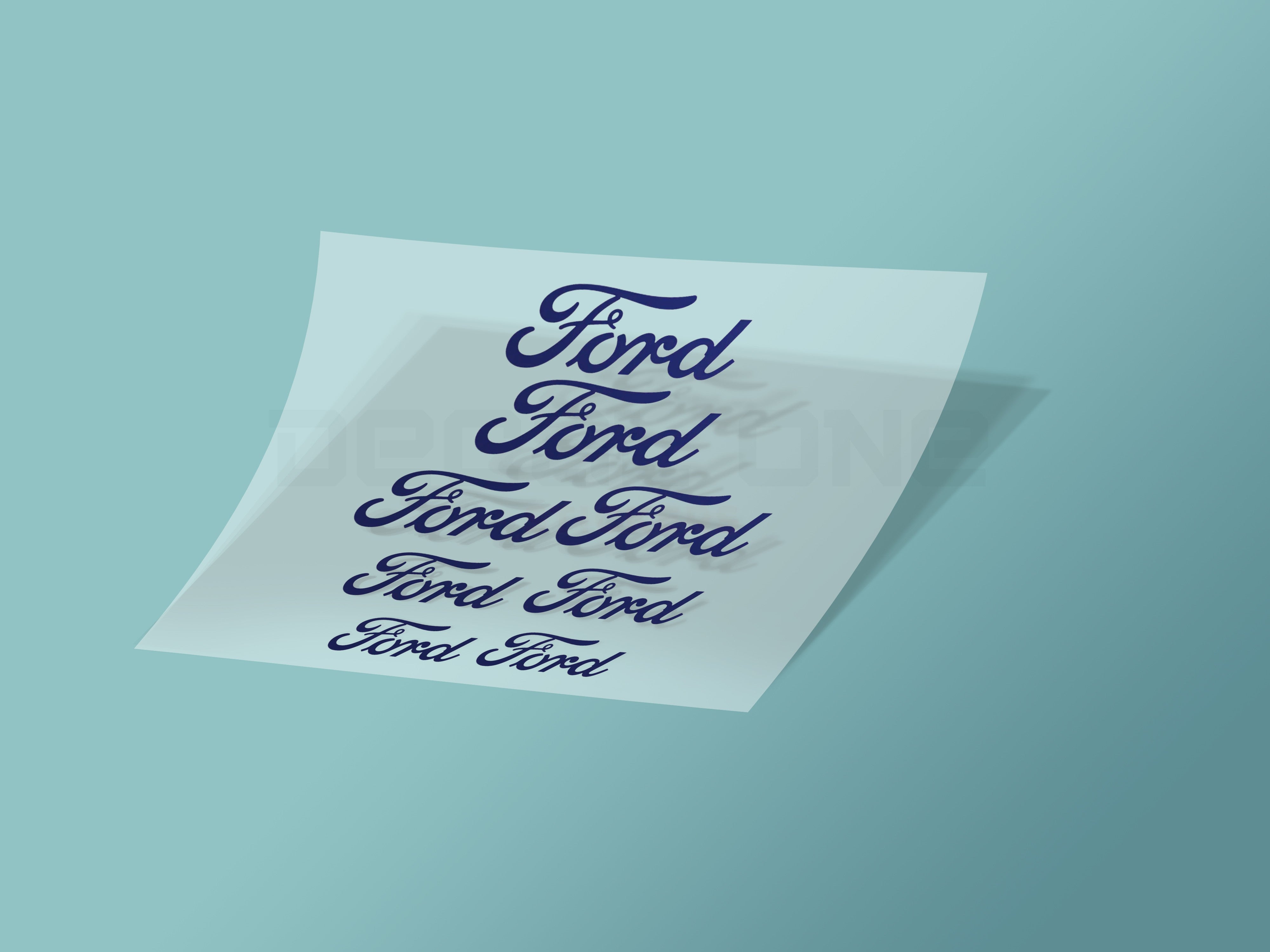 8x Ford Caliper Stickers