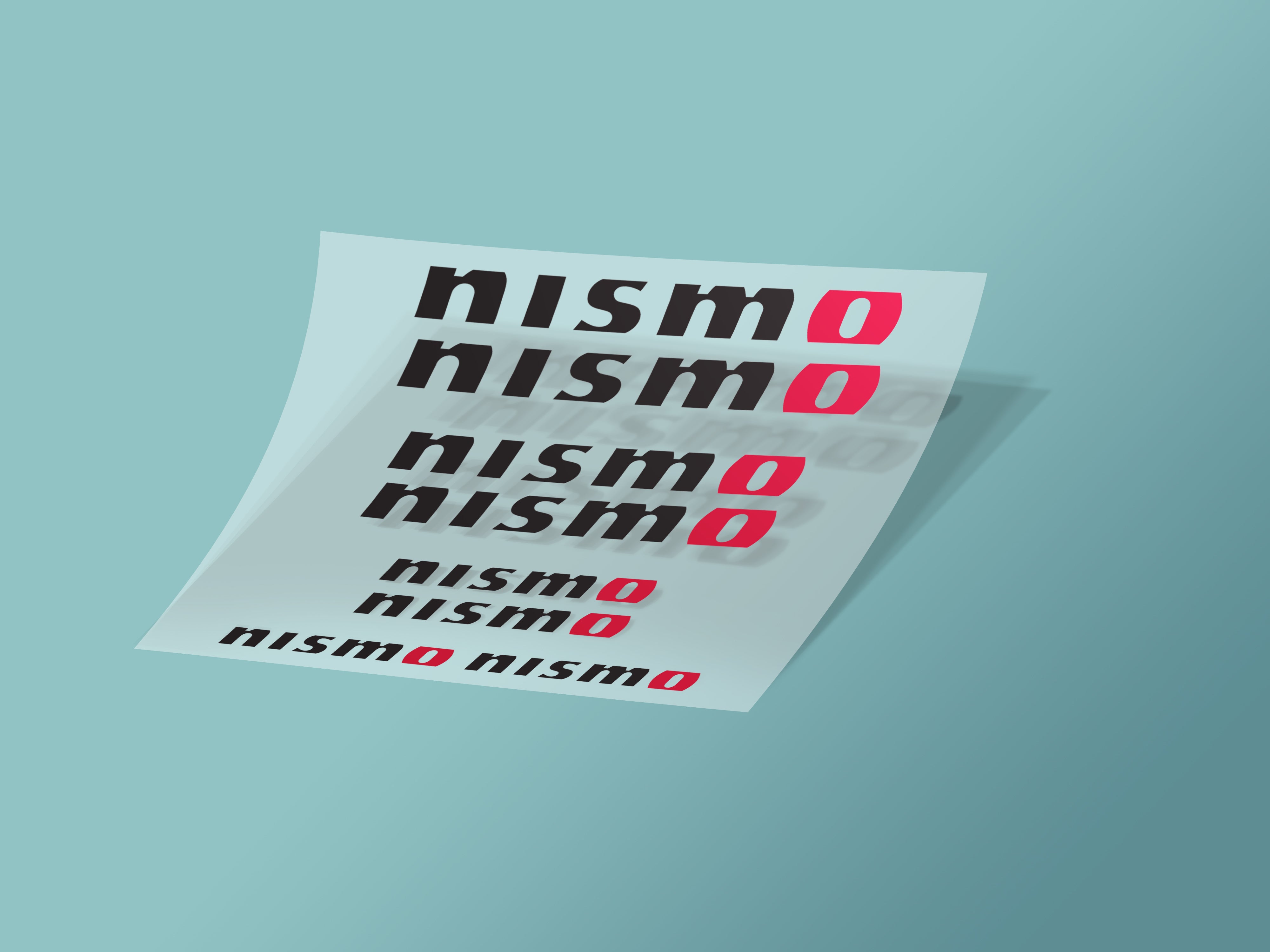 8x Nissan Nismo Caliper Stickers