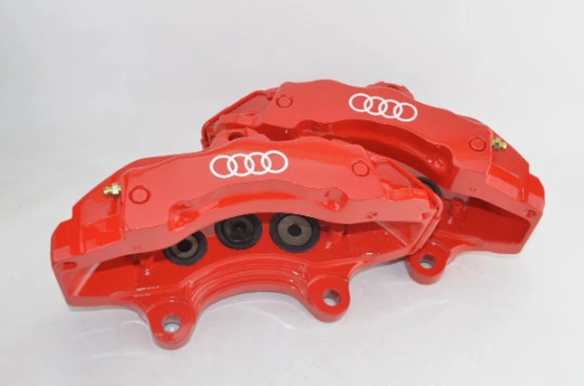 8x Audi Rings Caliper Stickers